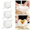 Kitcheniva 3Pcs DIY Dumpling Maker Press Empanada Mold Tool Set